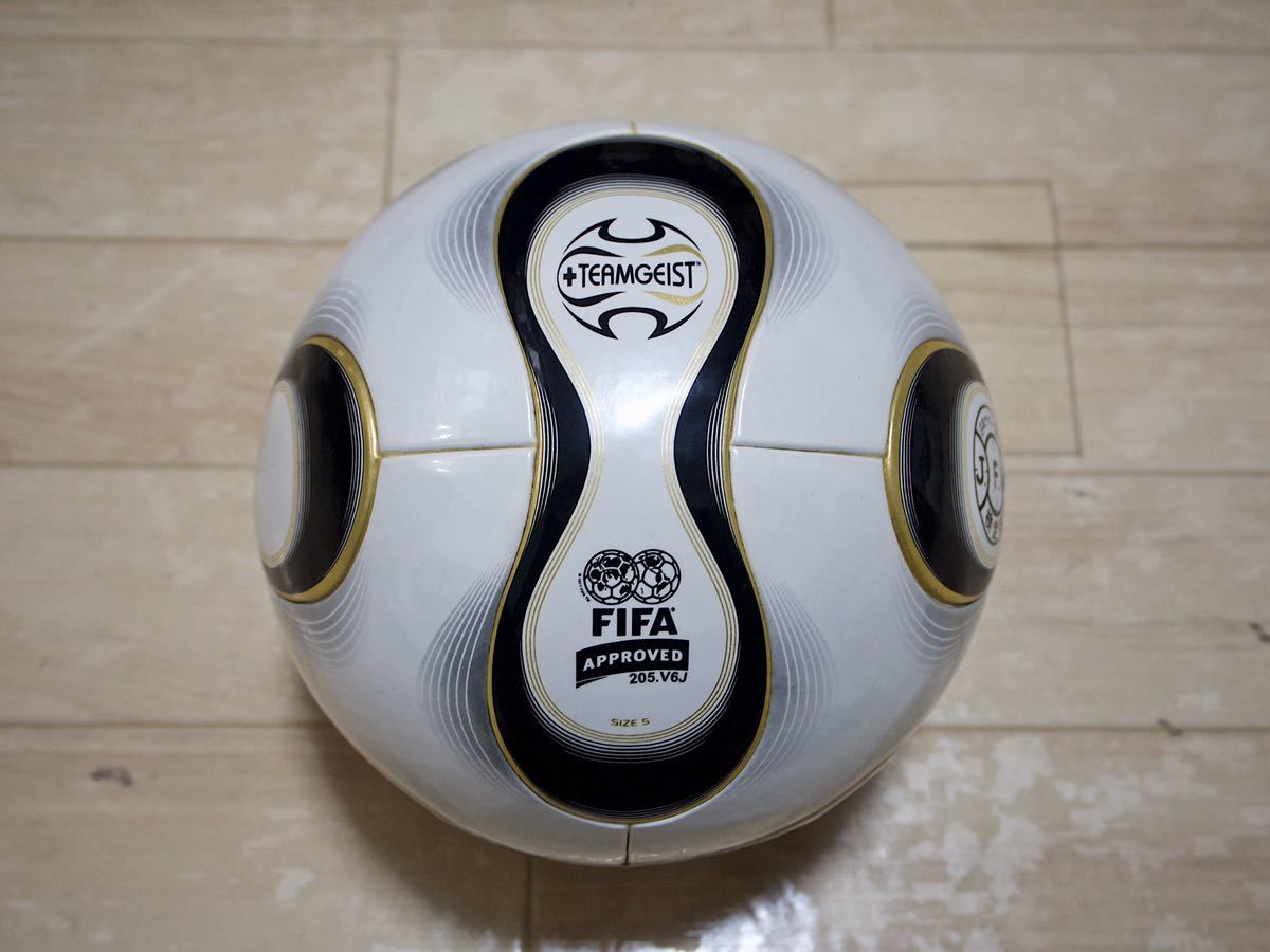 Jリーグ 白黒 チームガイスト 公式球 5号球 アディダス サッカー