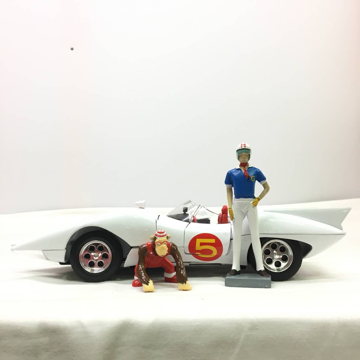 1967年頃ASCアオシン☆マッハGoGoGo「マッハ号」大サイズの珍品☆ 1967