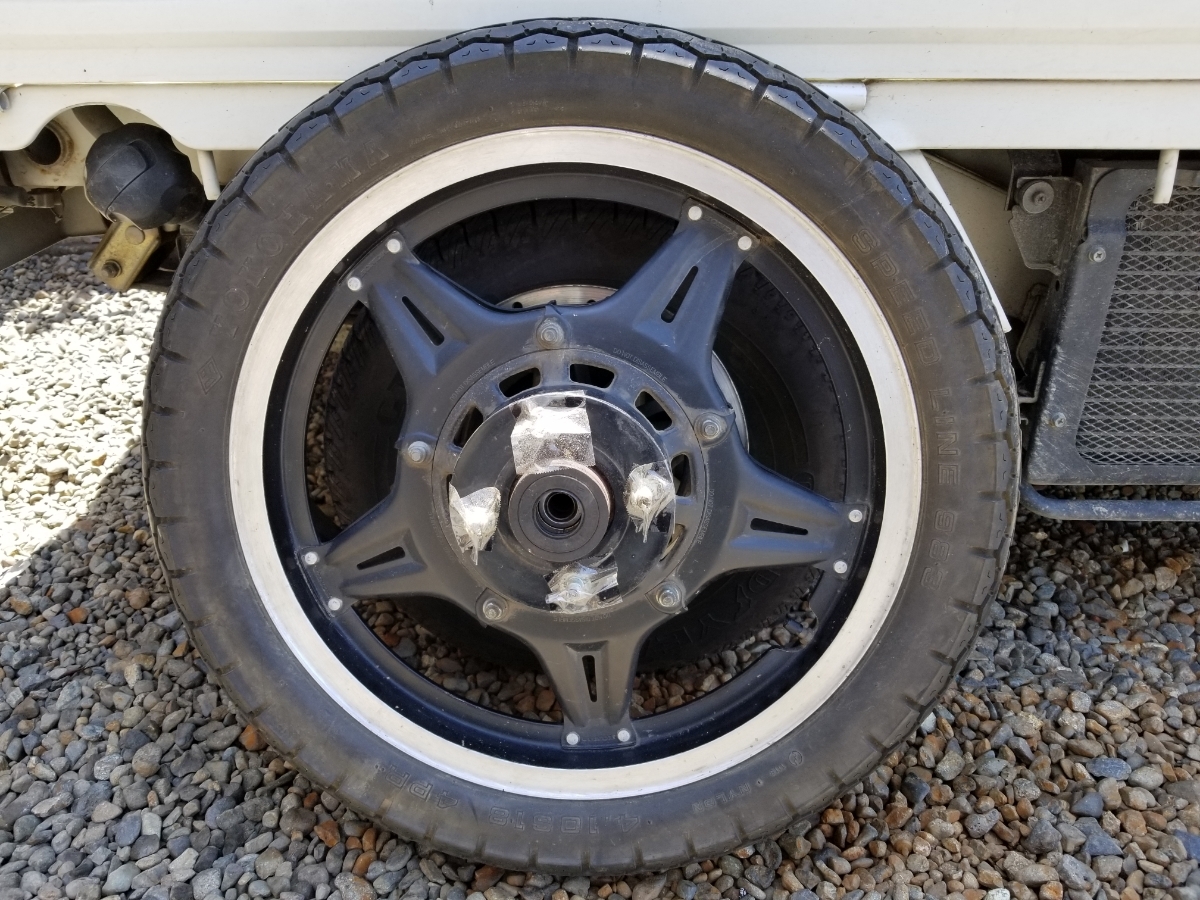 裏 コムスター ホイール 国内 スーパーホーク3 リア のみ