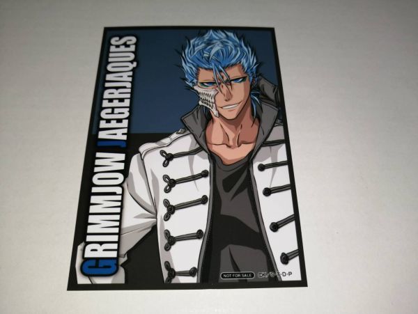 新品】ブリーチ グリムジョー ブロマイド コラボカフェ本舗 特典