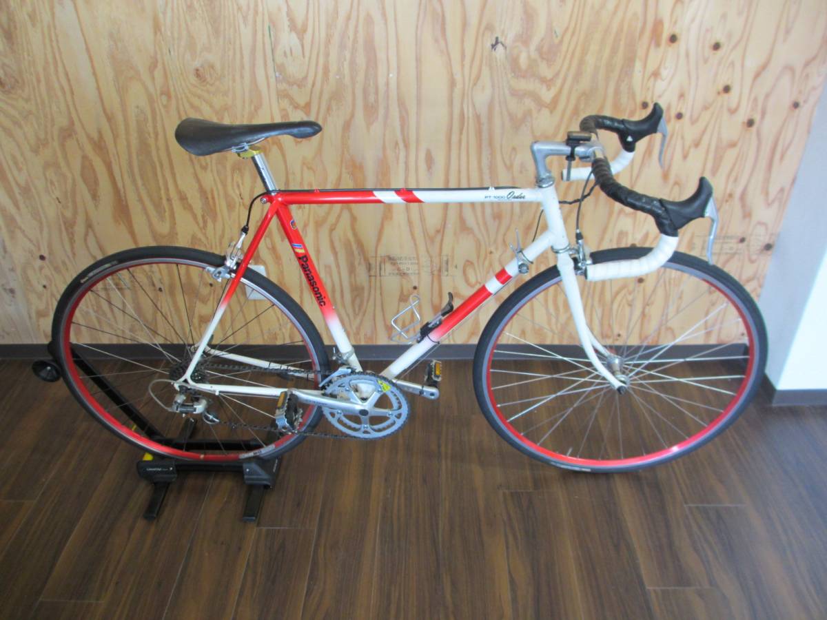 290出品PanasonicビンテージロードバイクPT-1000ジャンク 290出品
