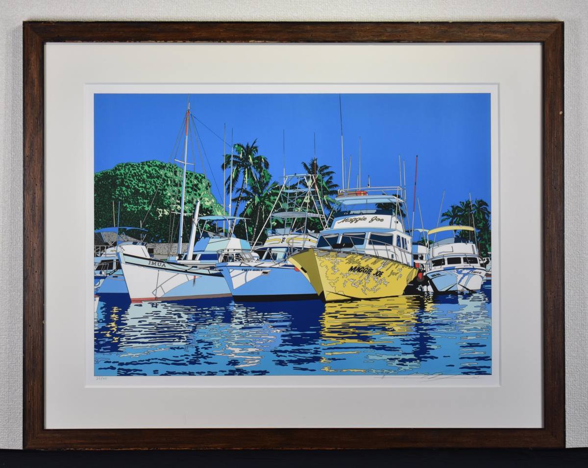 中古】真作保証 / 鈴木英人 / マギージョー / リトグラフ / 限定75部