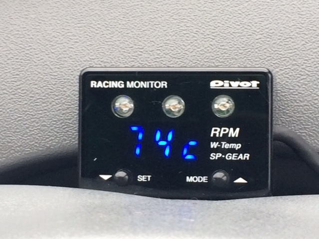 希少☆pivot RACING MONITOR RM-07L LED青表示 希少☆pivot RACING