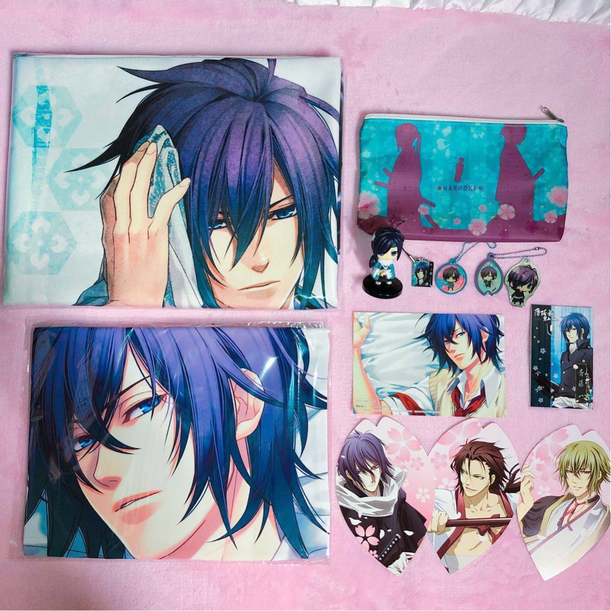 薄桜鬼 斎藤一 湯上がりビッグマイクロファイバータオル