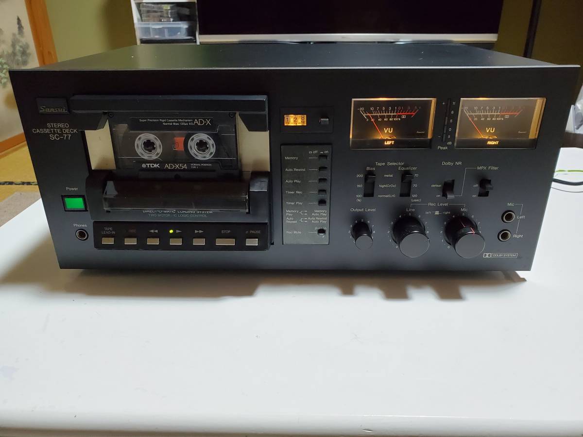 SANSUI D-α7 サンスイ カセットデッキ