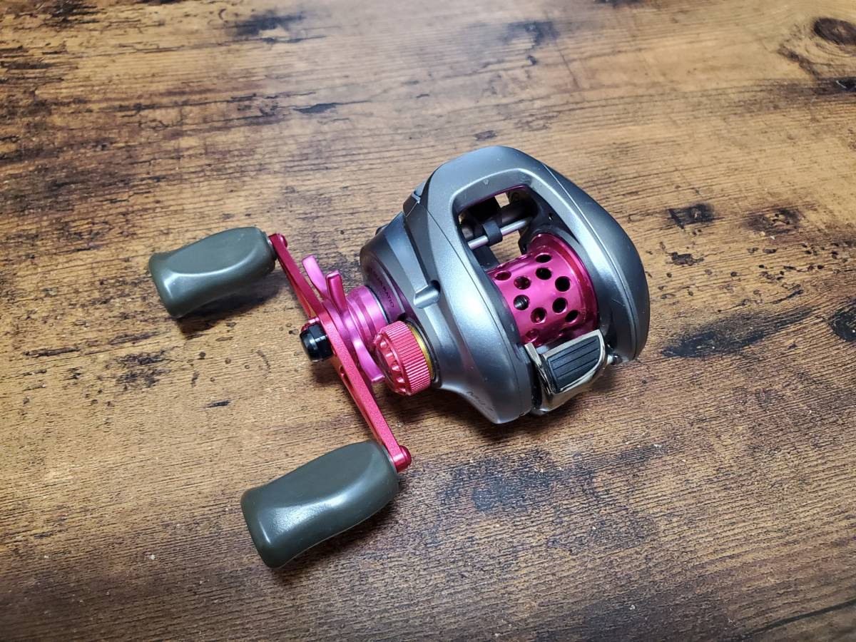 やや傷や汚れあり】シマノ 09アルデバランMg7 LH 左 コスギワークス