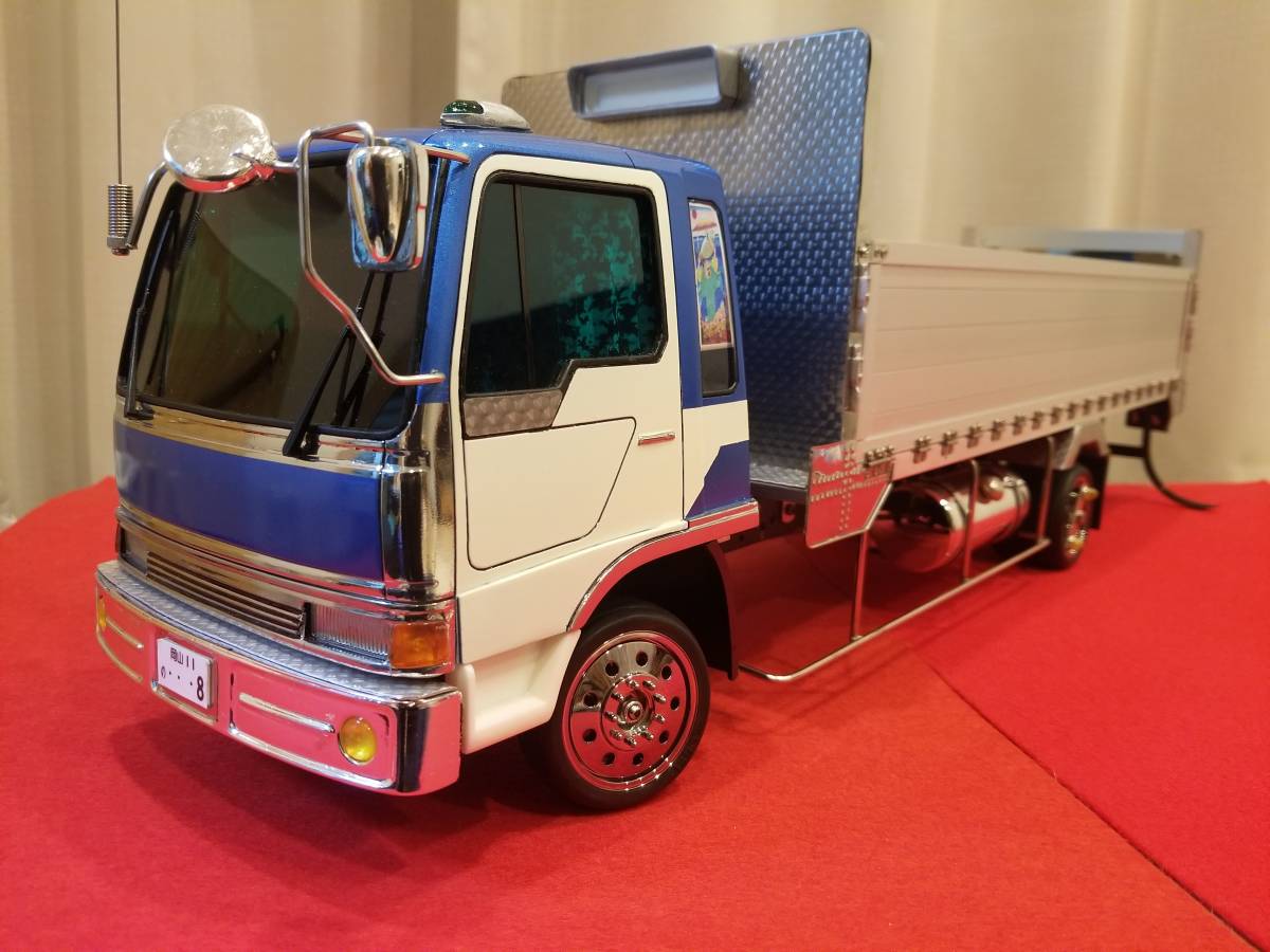 1/14ラジコン、トラック、ムネトラ模型、3期型グレートキャビン。配線