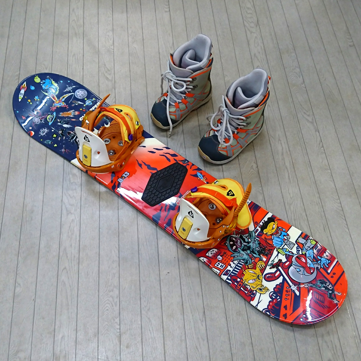 バートンスノーボード 板90 キッズ BURTON