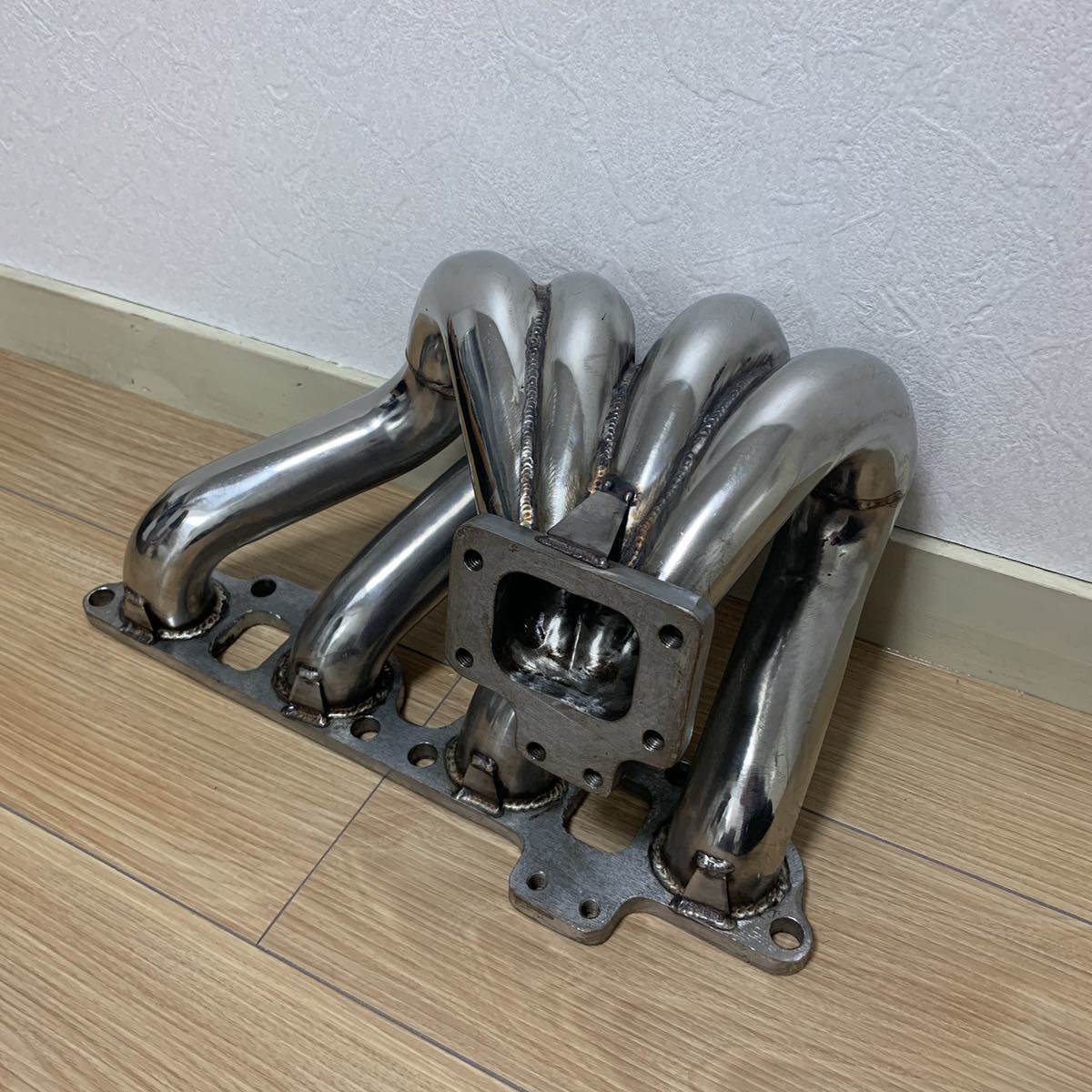 シルビア SR20DET エキゾーストマニホールド エキマニ タコ足 等長