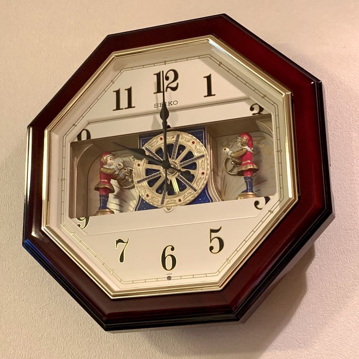 セイコー/SEIKO からくり時計 RE522B Puppet 掛け時計