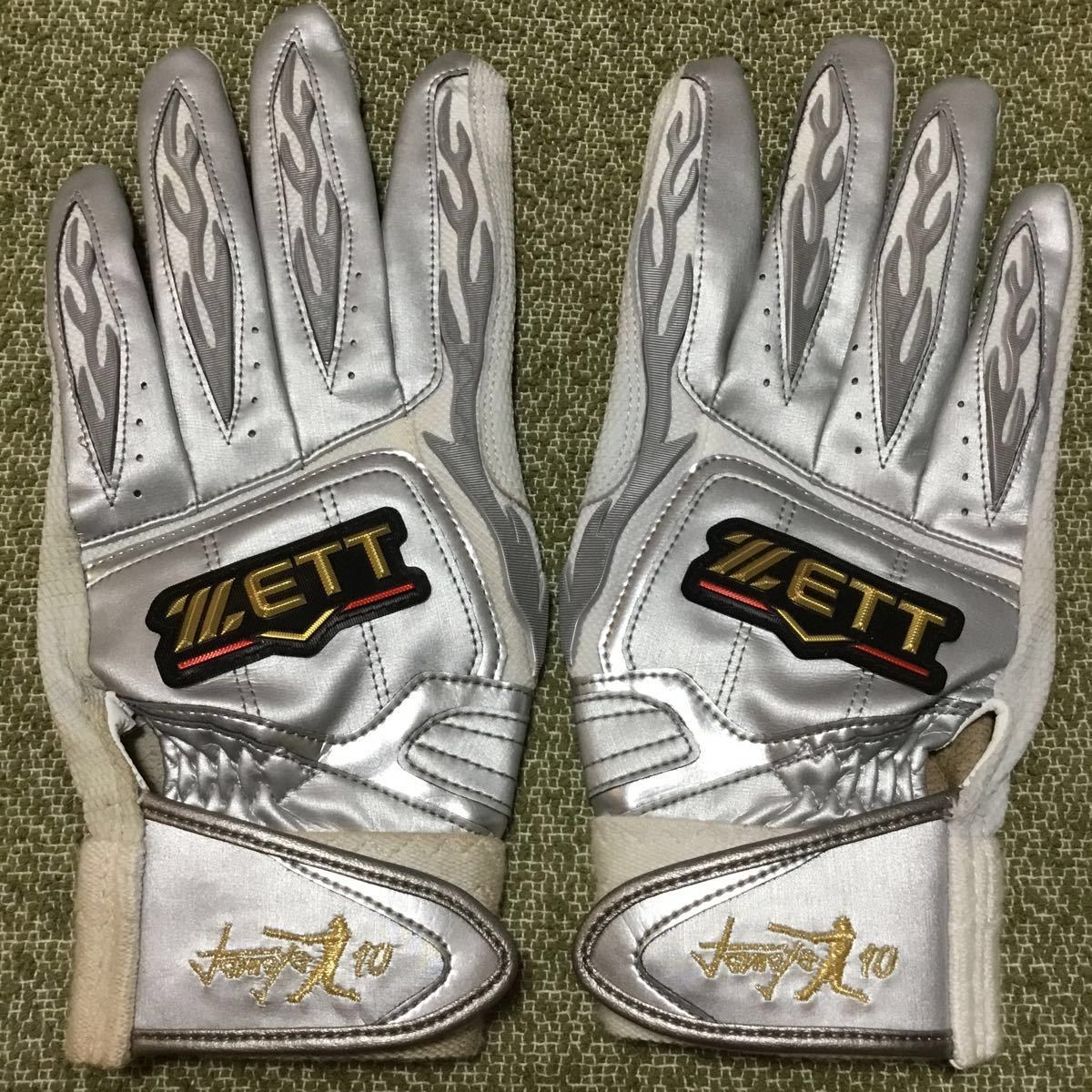 西武ライオンズ 森友哉選手 実使用 バッティンググローブ 西武