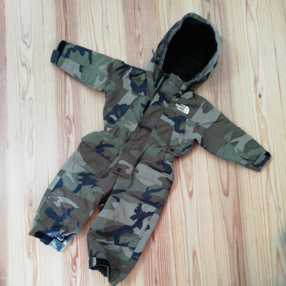 THE NORTH FACE 迷彩 スキーウェア 100 ノースフェイス 迷彩 スキー
