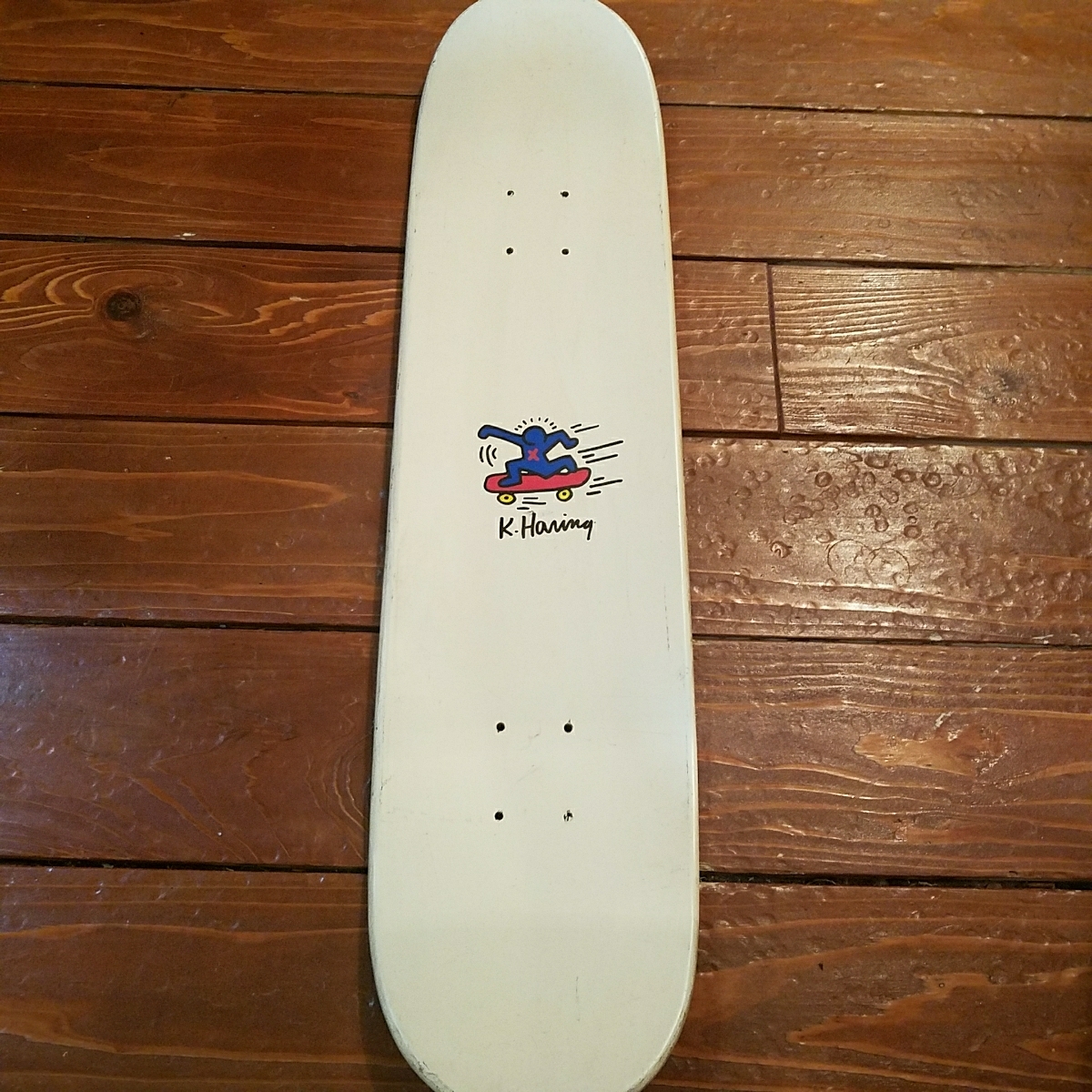 中古】キースヘリング スケボーデッキ レア コレクション インテリア