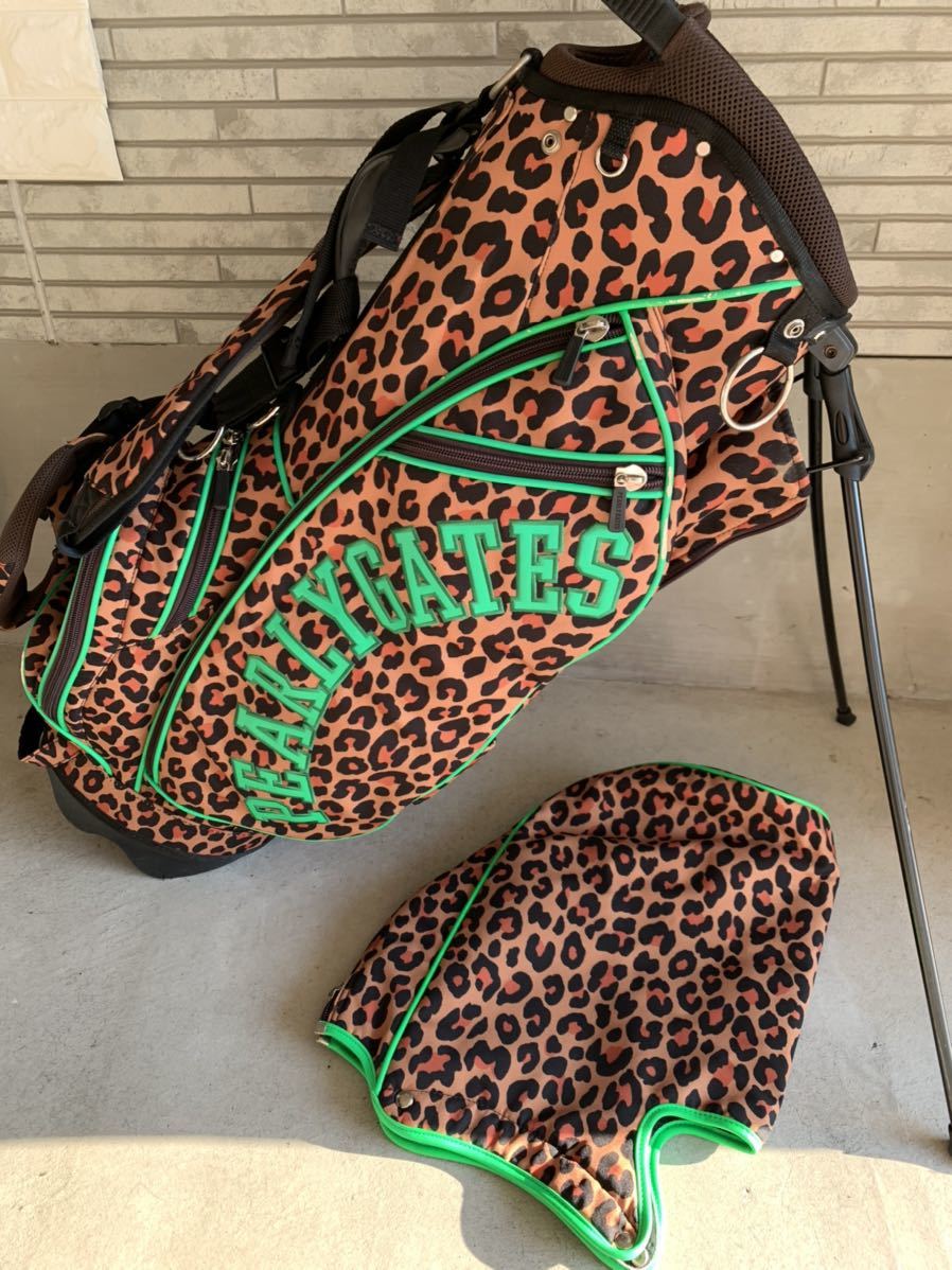 超レア！PEARLY GATES ヒョウ柄 ゴルフバッグ 限定レア】 パーリー