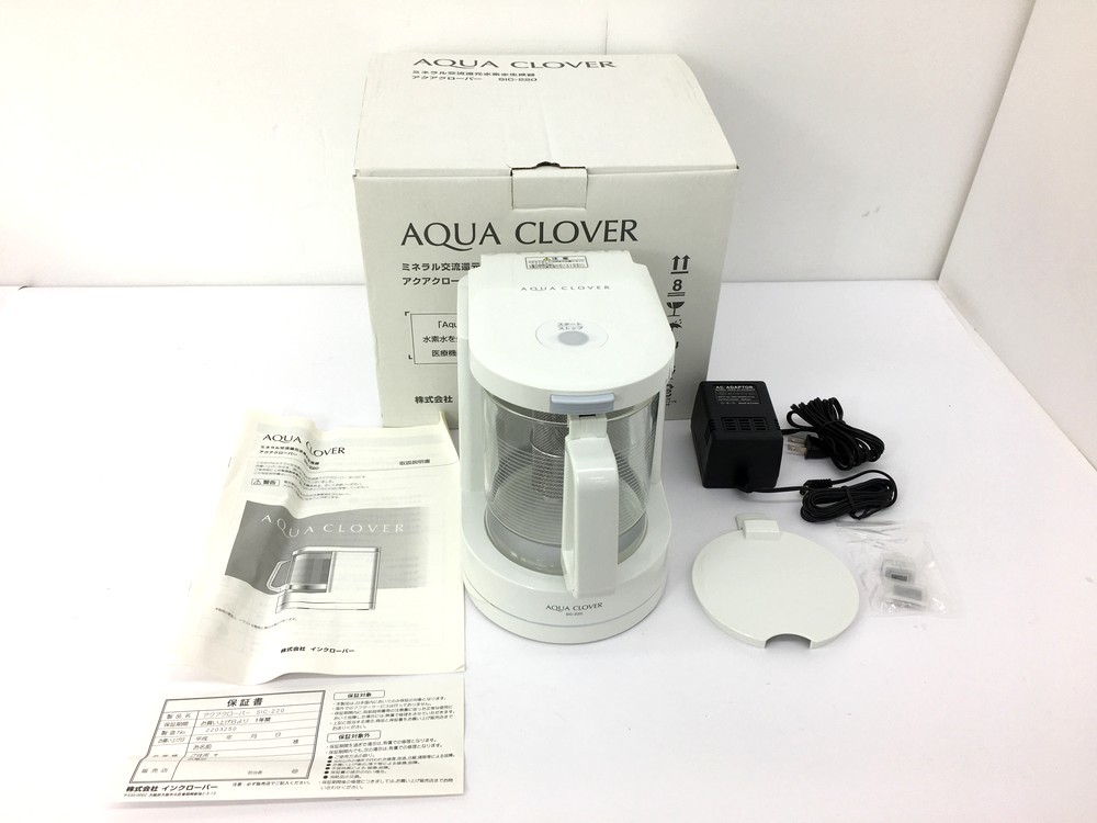 ちきまるです。 AQUA CLOVER 浄水器 SC-220 未使用 ちきまるです