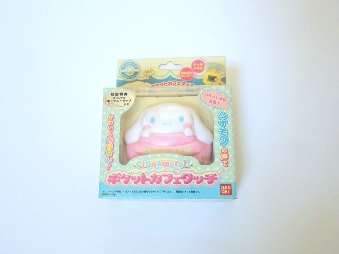 新品未開封】ポケットカフェタッチ シナモロール カフェタッチ レトロ