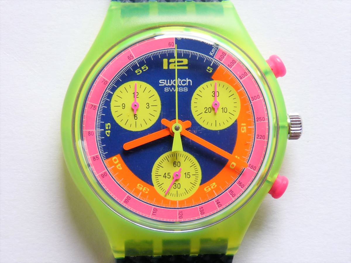 新品】未使用 電池交換済稼働中 美品 スウォッチ Swatch 1992年モデル