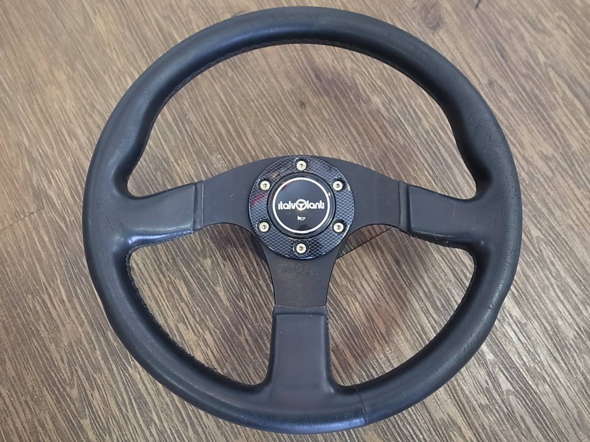 italvolanti IMOLA ステアリング 黒 【公式通販】