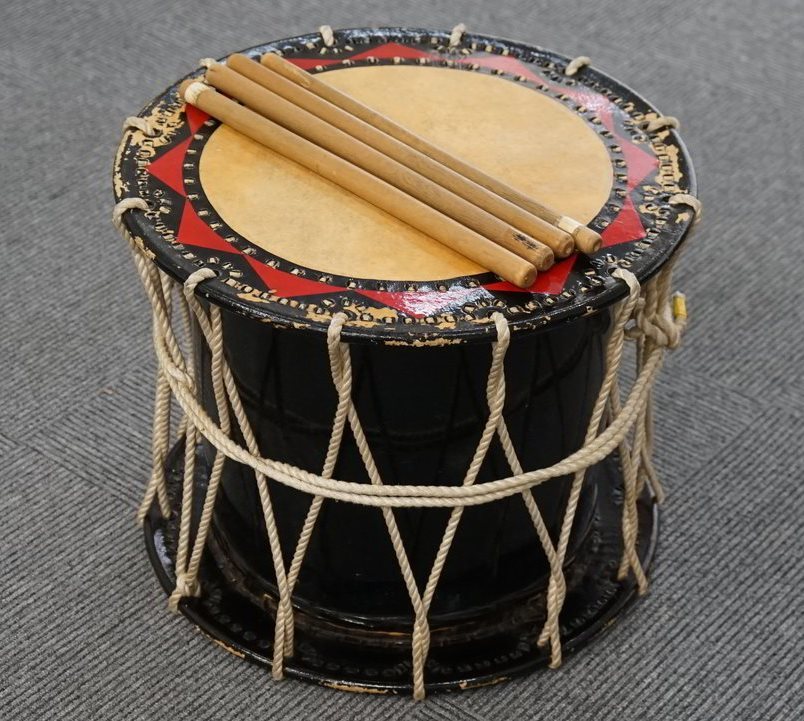 盛岡さんさ踊り太鼓 バチ付き 盛岡さんさ踊り太鼓 バチ付き