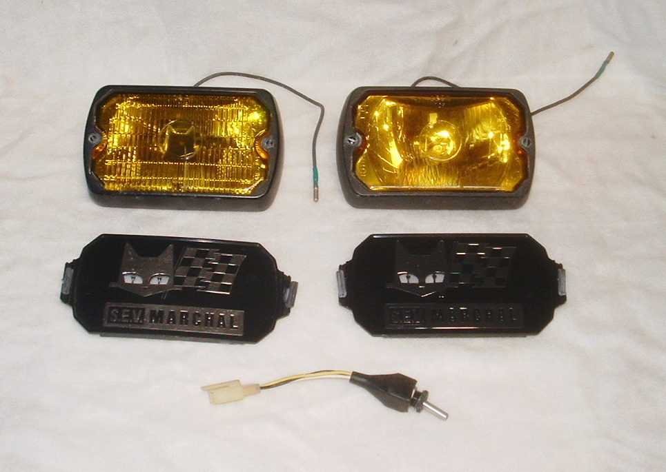 SEV MARCHAL ハロゲンライト 850 マーシャルフォグランプ