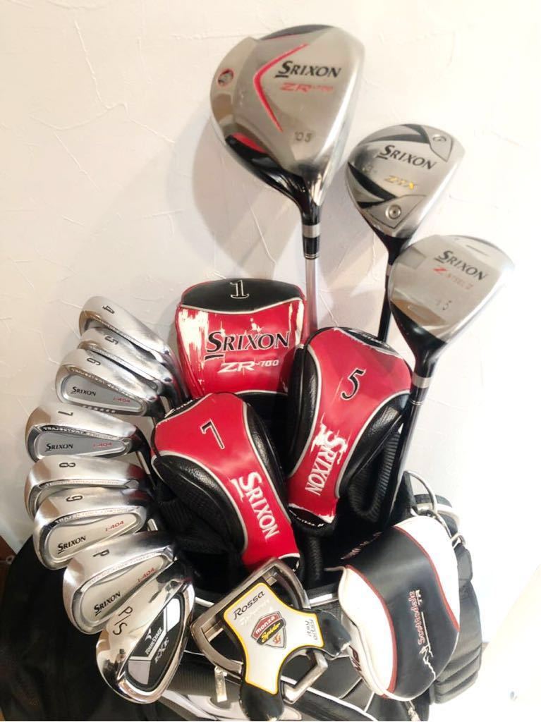 バック新品】 SRIXONクラブセット 【初心者はここから】 スリクソン