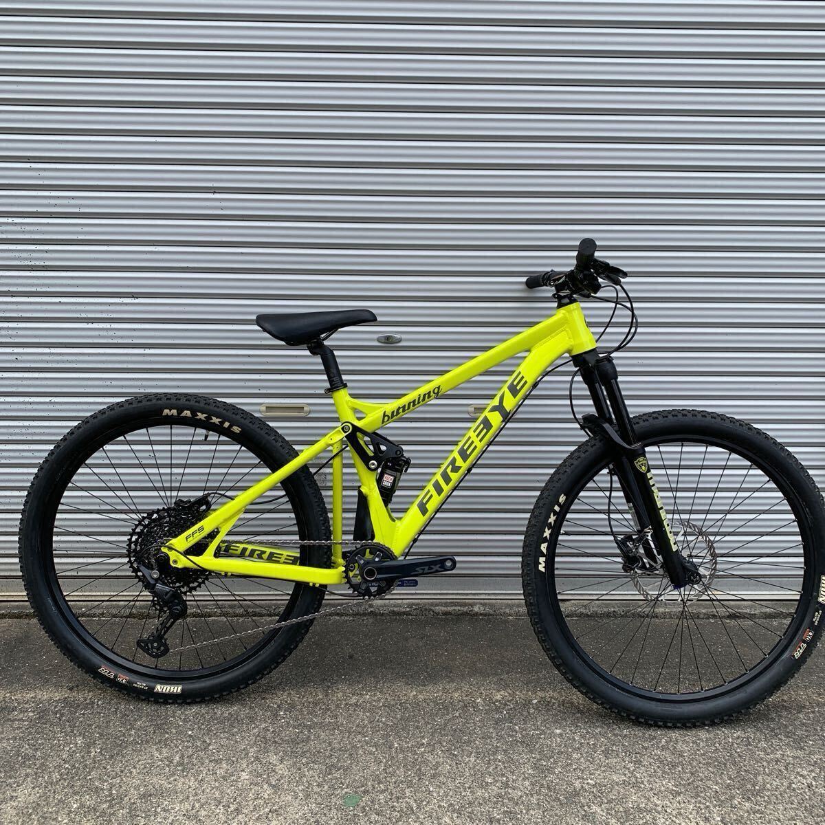 クロモリMTB FIREEYE FLAME フレームのみ