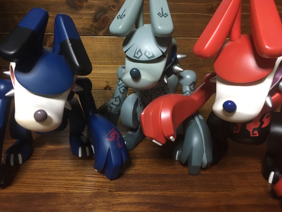 TOUMA TOUMA HELL HOUNDS ヘルハウンズ フィギュア HELL HOUNDS ソフビ