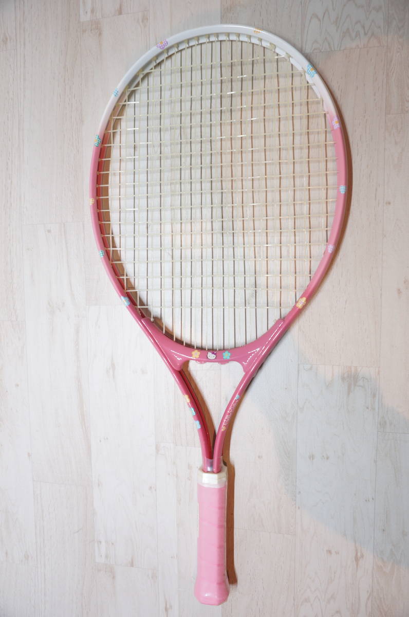 R2.O】 DUNLOP 硬式テニスラケット ハローキティ ジュニア 23インチ
