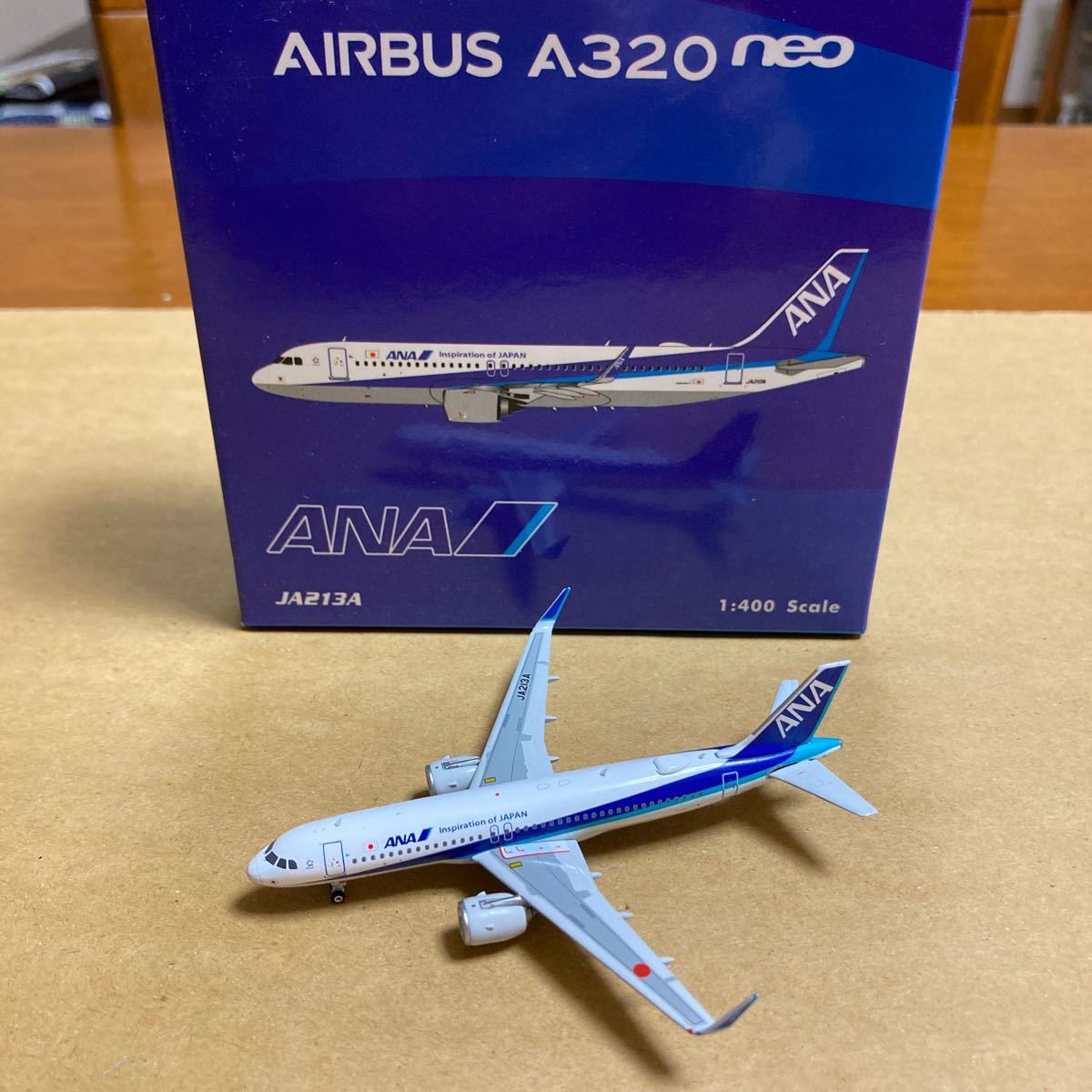 新品】☆送料込☆□phoenix 1/400 ANA A320 neo JA213A【新品・未展示