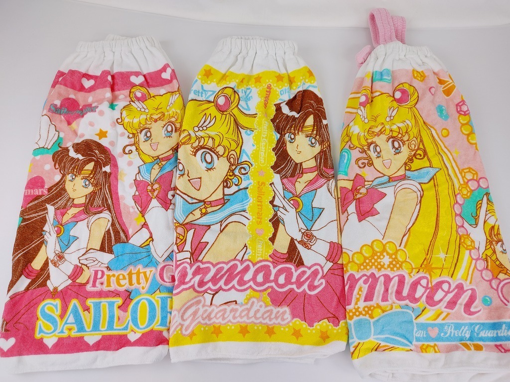 セーラームーン ラインストーン付きバスタオルC 原画 セーラームーン