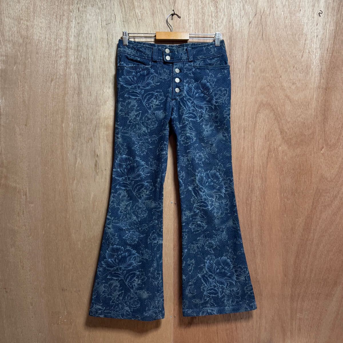 TORNADO MART 00s archive コーティングフレアデニムy2k パンツ 00s