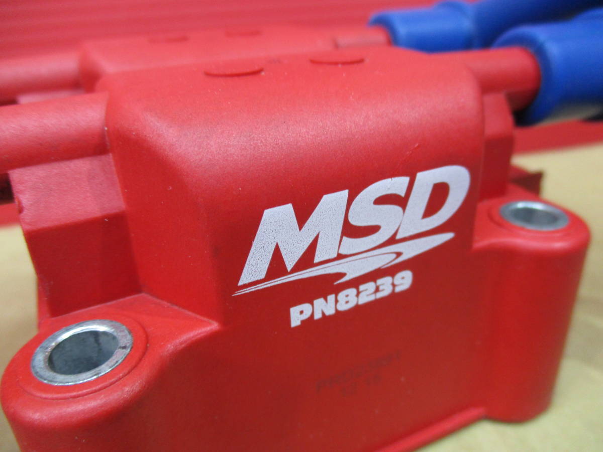 MSD PN8239 イグニッションコイル とプラグコード