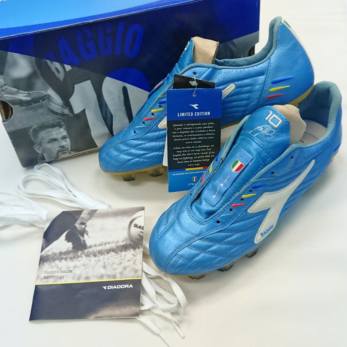 滝*様 デッドストック 2004 イタリア代表引退モデル バッジョ#10