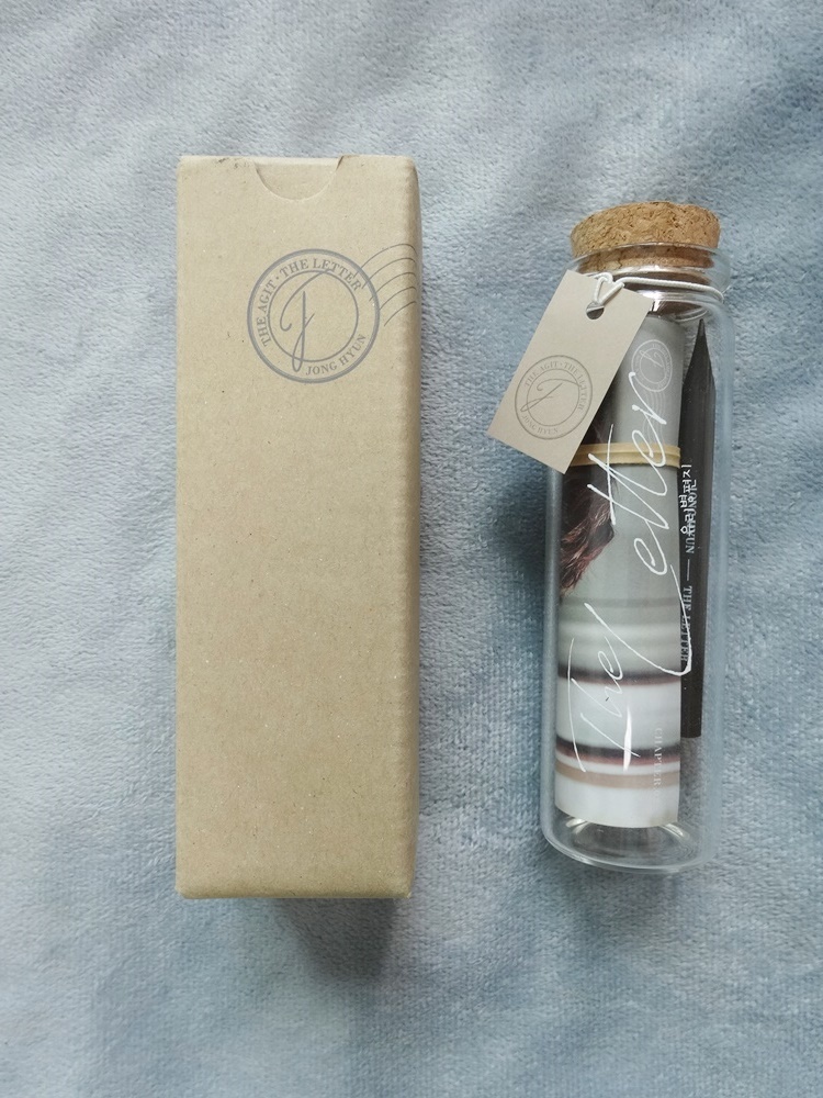 JONGHYUN 公式グッズ The Letter グラスボトル JONGHYUN 公式グッズ