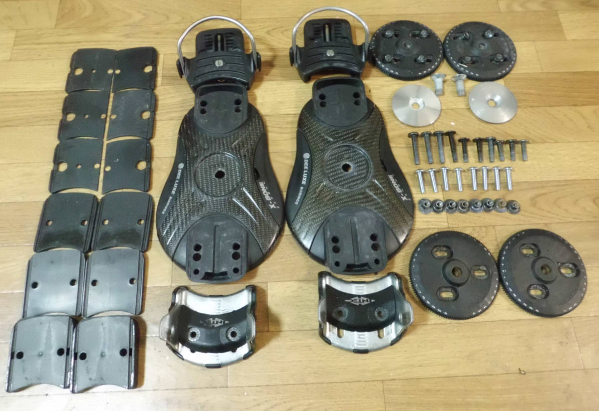 DEELUXE X-BONE CARBONE ステップイン ビンディング