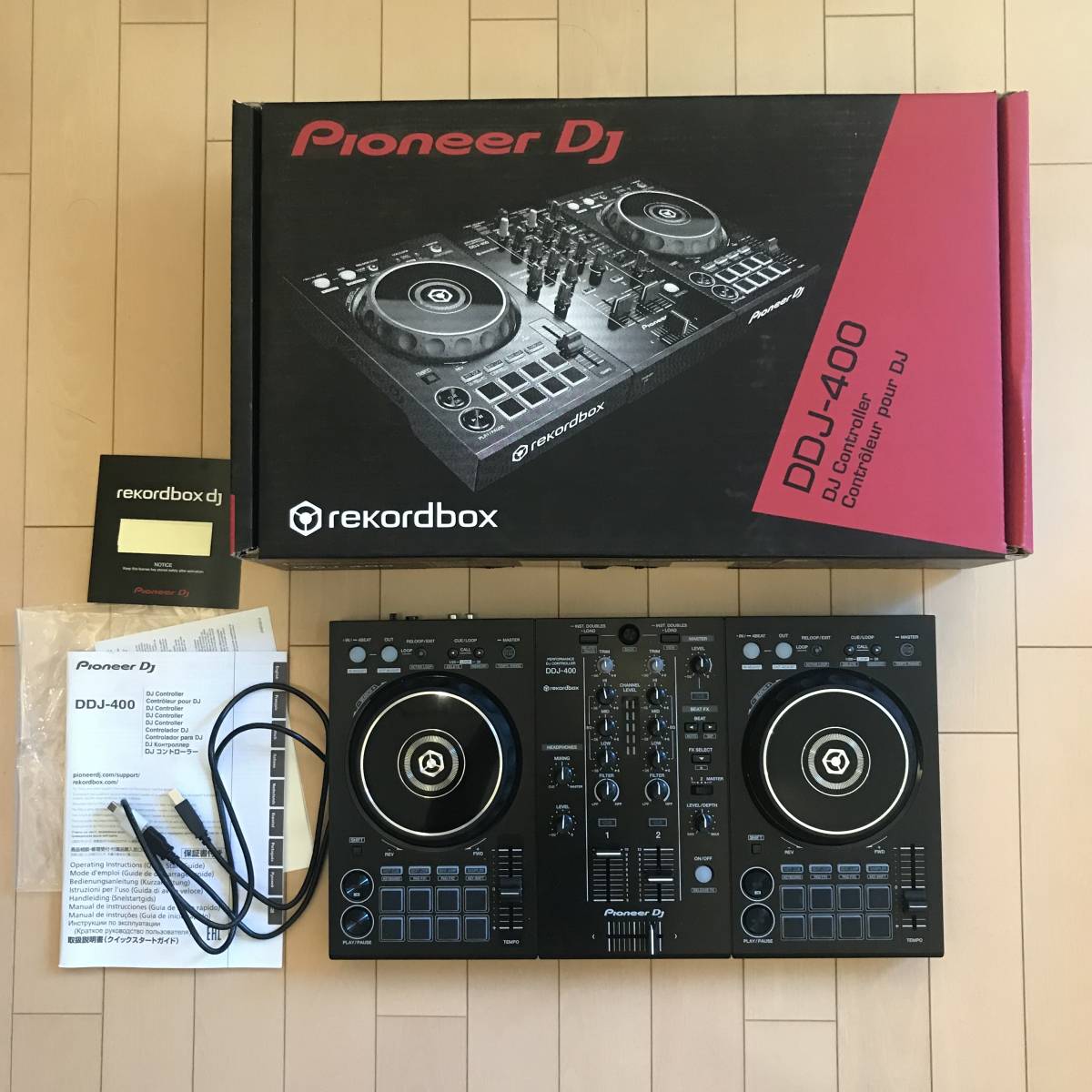 DDJ400 Pioneer DJコントローラー おまけ付き