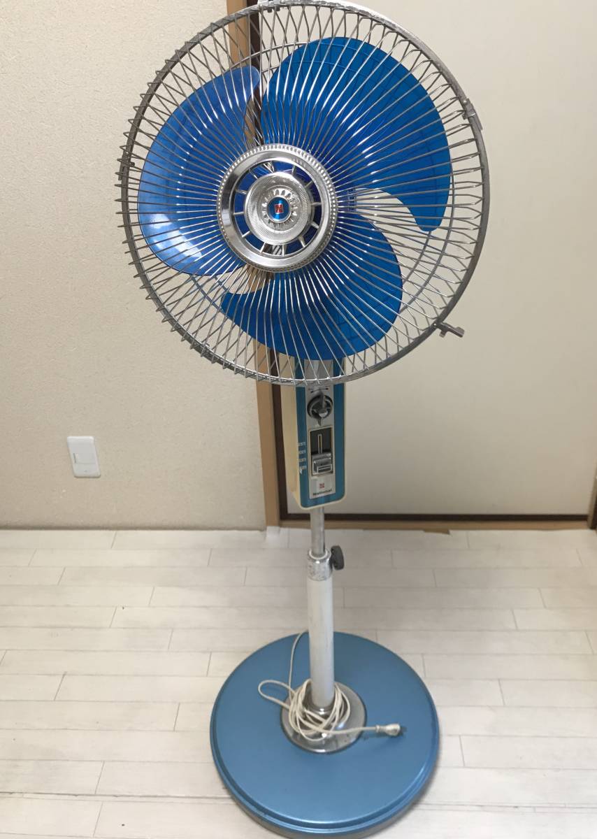 ②ナショナル 扇風機 F-35VIE 昭和レトロ 大型扇風機 直接引取歓迎の