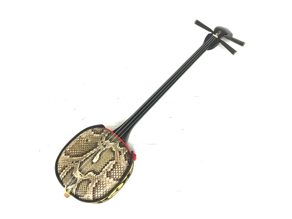 極上 三味線 撥 バチ 天然素材 和楽器 アンティーク 細密細工/BL1-04