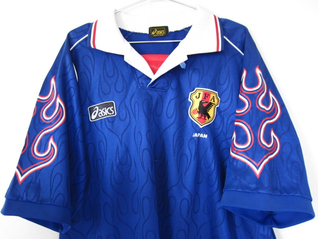 1998日本代表 長袖 シャツ KAZU 11 日本代表 1998 三浦知良 長袖