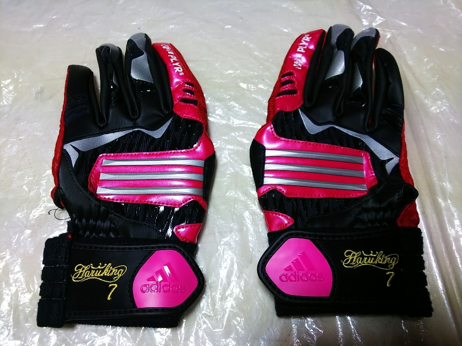 ヤクルト 日本ハム 西川遥輝 選手 実使用 バッティンググローブ 支給品