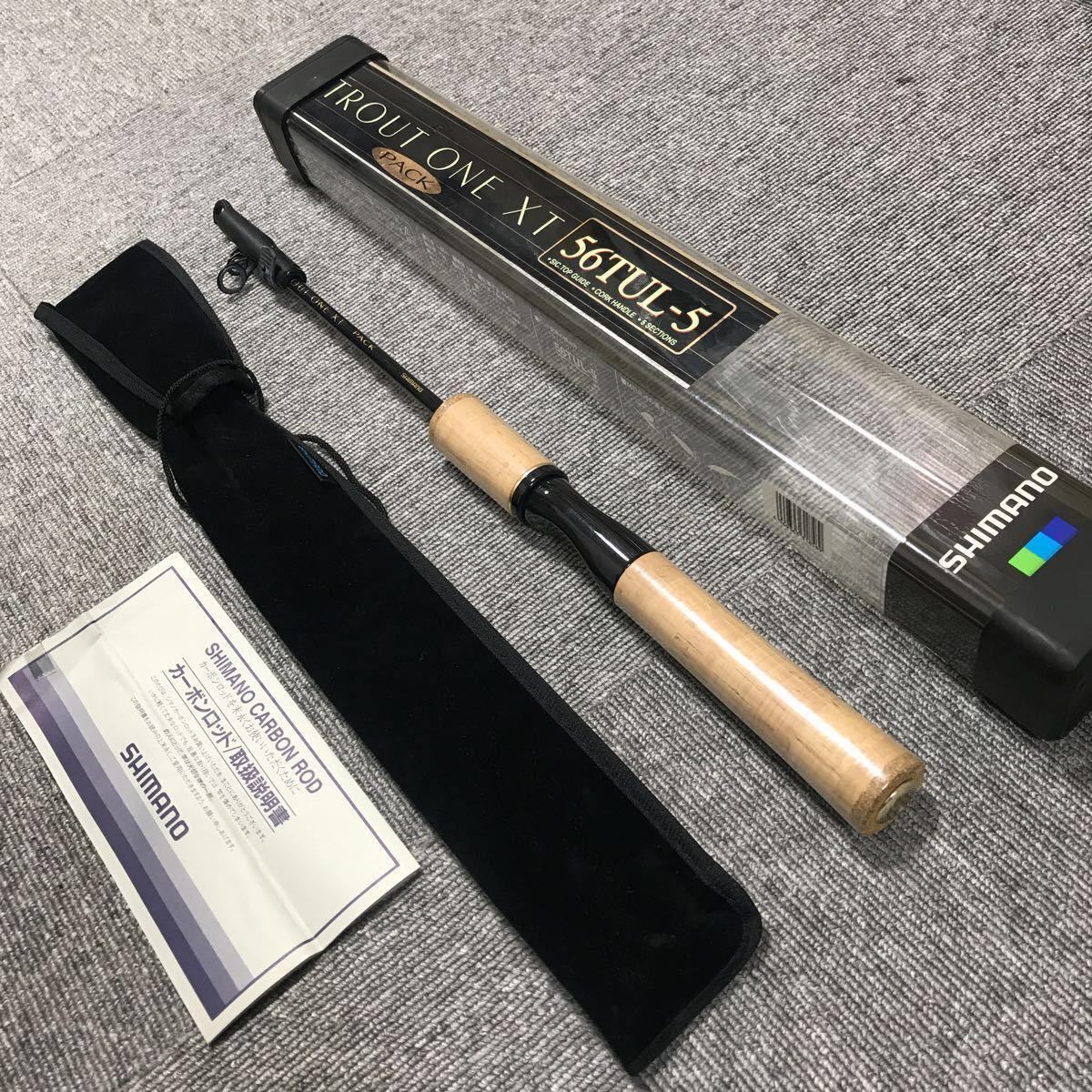 希少】SHIMANO TROUT ONE XT 56TL-5 パックロッド 希少】SHIMANO TROUT