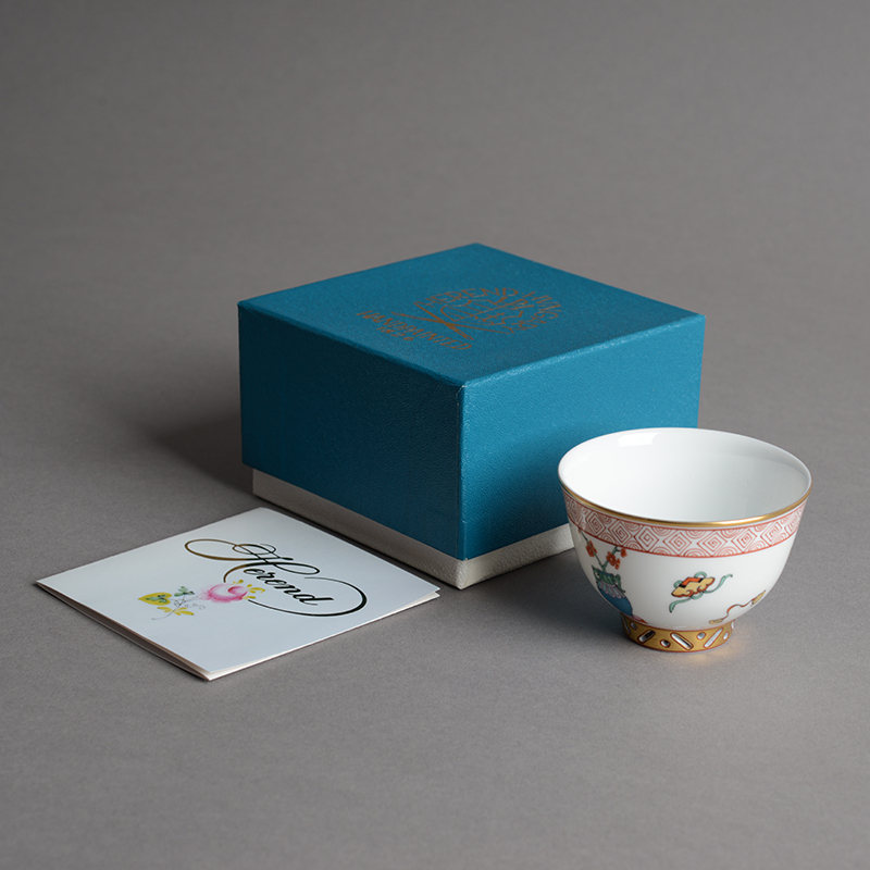 HEREND ヘレンド 宝づくし シノワズリ ティーボウル ハンドペイント