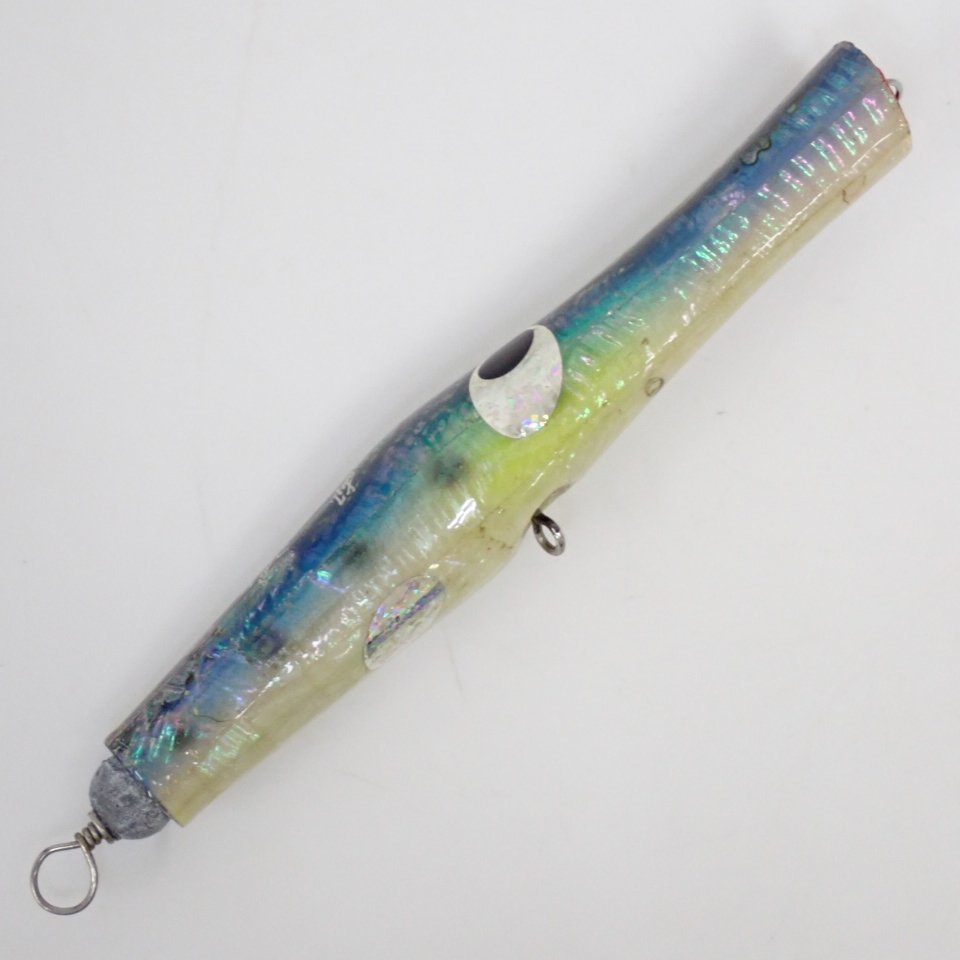 未使用】☆1円 未使用 貝田ルアートランペット170 アワビ/ヒラマサ