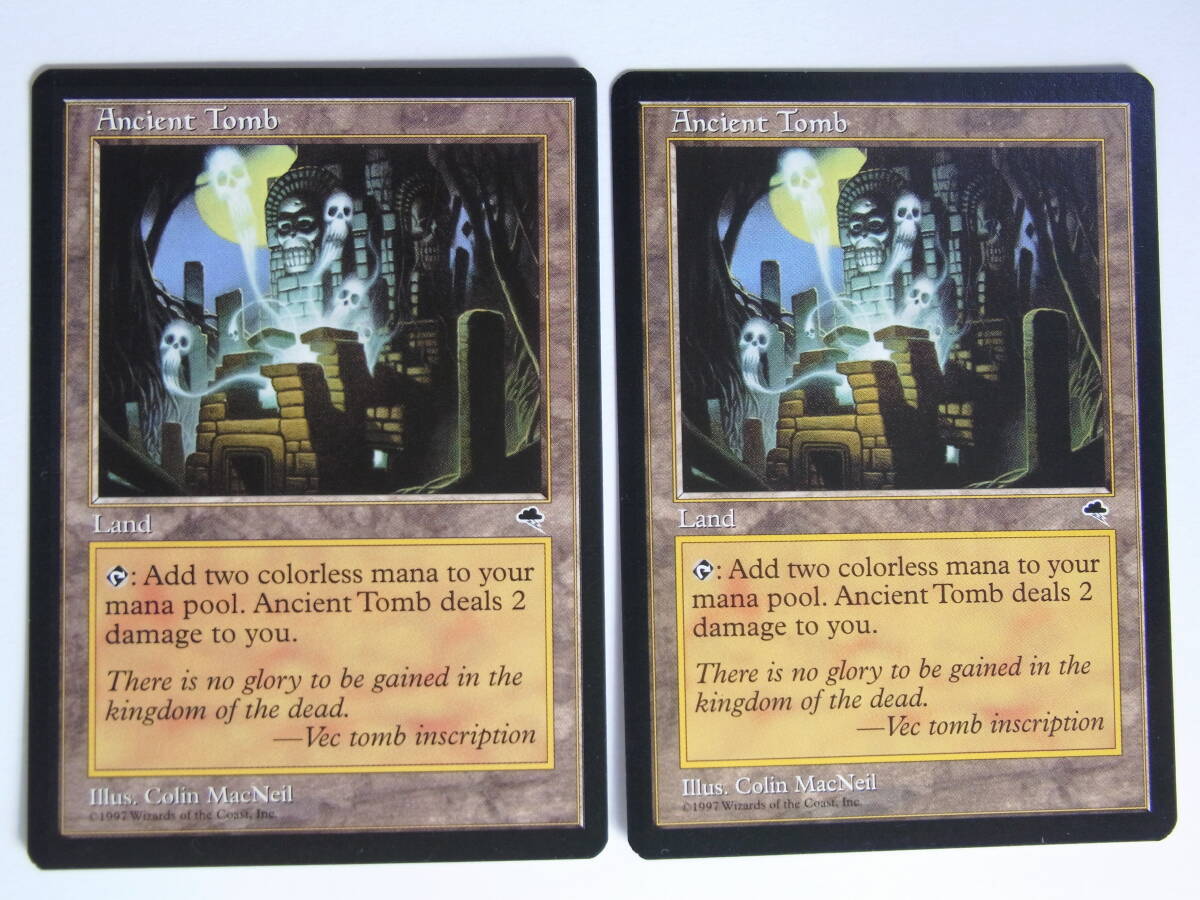 MTG 古えの墳墓/Ancient Tomb 日本語2枚 Amazon.co.jp: MTG 古えの墳墓