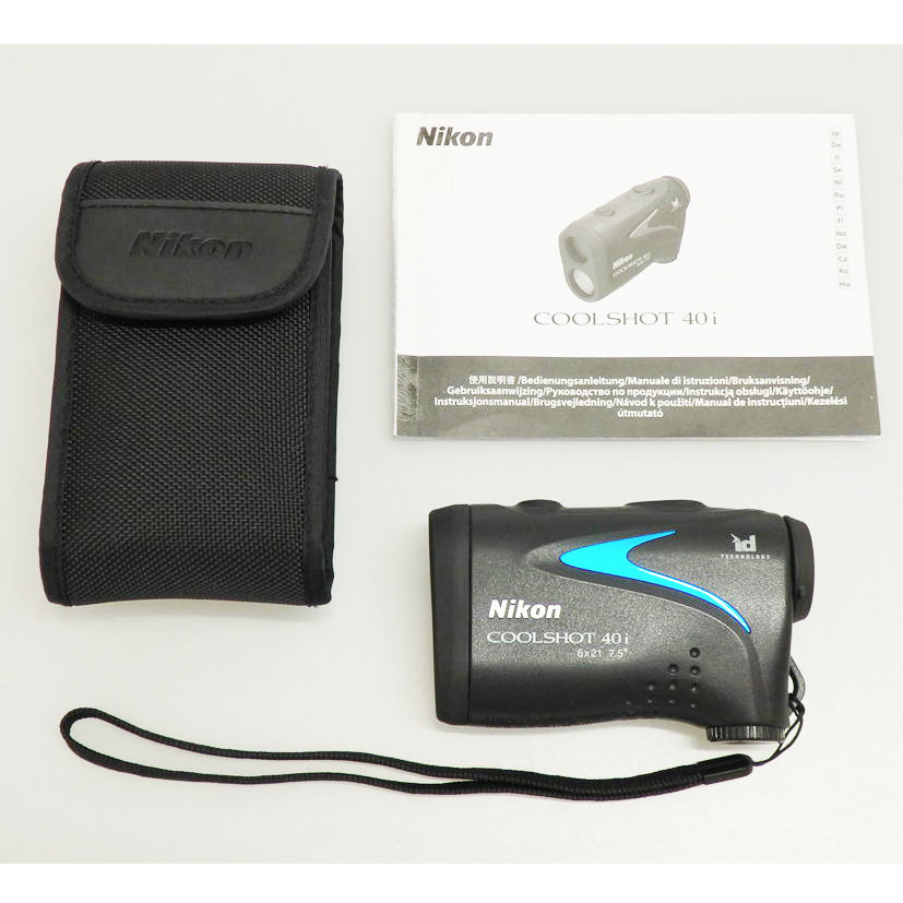 中古 Nikon ニコン COOLSHOT 40i レーザー 距離計 ゴルフ用 O3353912