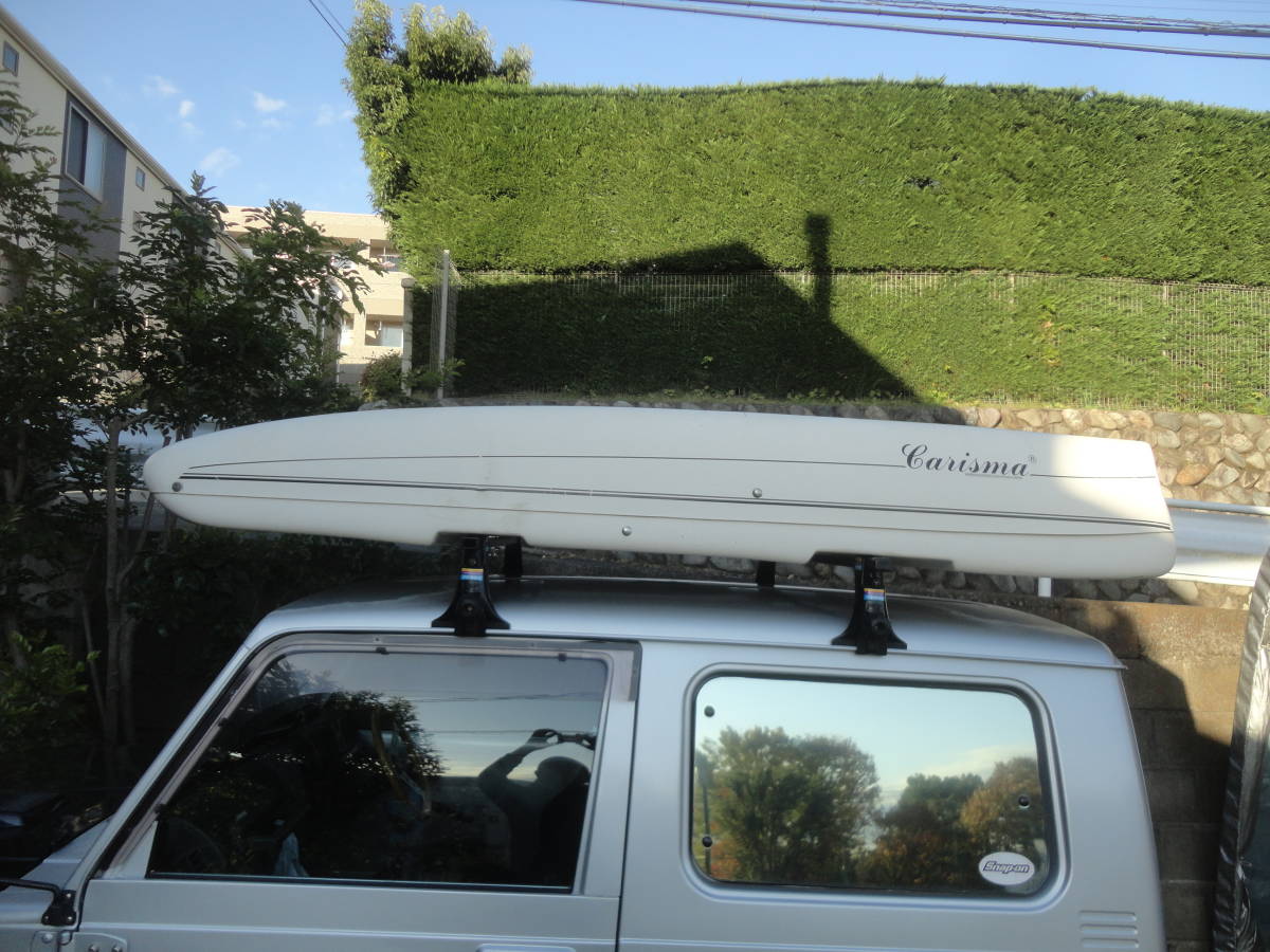 最終値下げ、送料込み！！！！カリスマルーフボックスとルーフキャリア