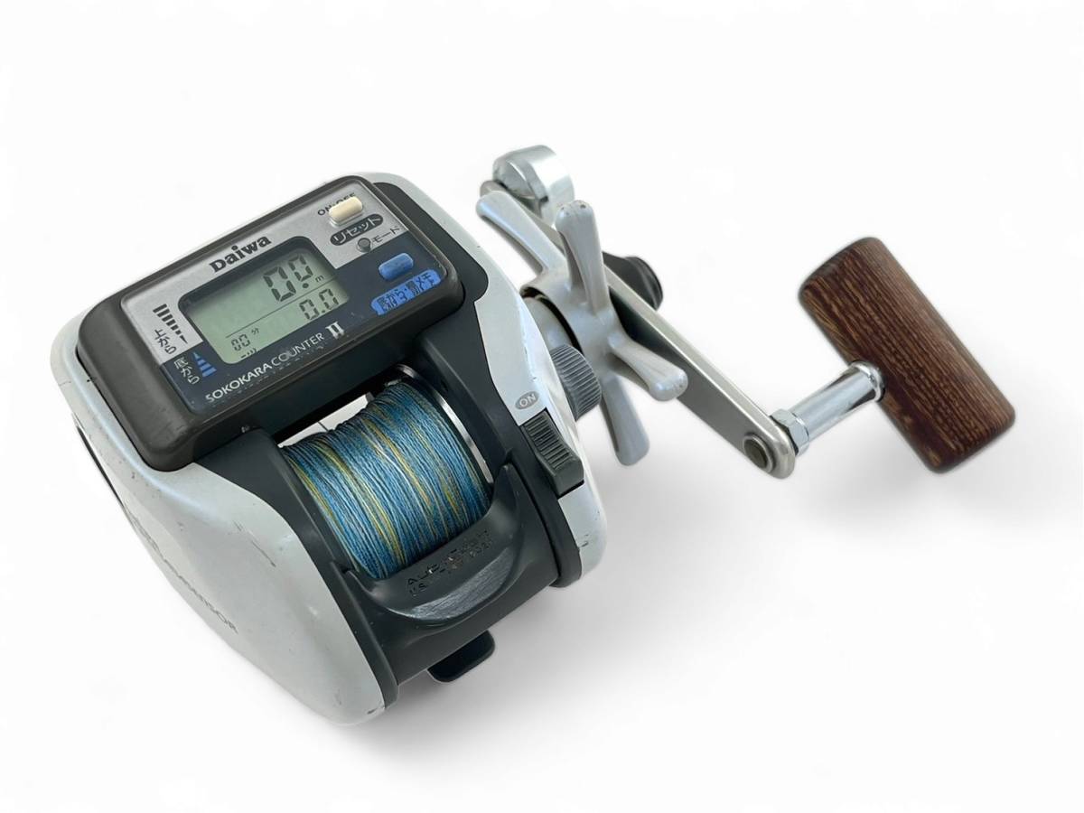 ダイワ デジタルリール タナセンサーS 250DX早技 +PEライン 美品