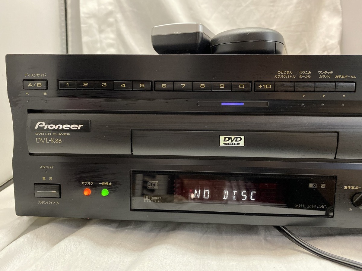 □綺麗【Pioneer パイオニア DVD／LDカラオケプレーヤー DVL―K88
