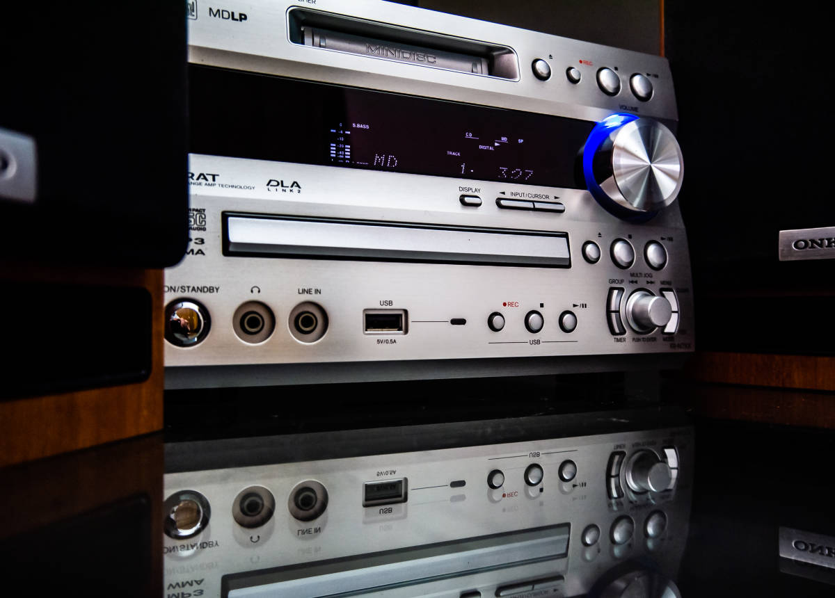 ラジオ・コンポ ONKYO CD/MD/TUNER FR-N7XX ONKYO オンキョー