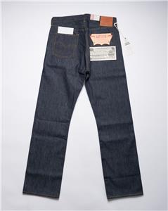 LVC Levi's Vintage Clothing Big E S501XX 1944 Raw Selvedge Denim